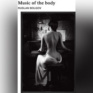 Ruslan Bolgov Music of the Body YellowKorner Numbered Print No.12 Framed Art